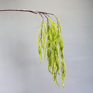 Branches de saule artificielles Meng Jie, blanches et vertes, plantes décoratives pour les cafés et les magasins de vêtements - Product Image 3