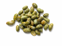 Edamame grillé sec en vrac, collation croustillante à base de plantes, riche en protéines, faible en glucides, saine, croustillante, en grains de soja verts, OEM, marque privée, alimentaire