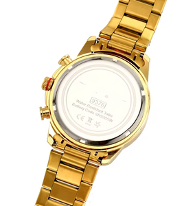 Relojes Mecánicos de Negocios, Relojes de Pulsera de Lujo de Oro, Resistentes al Agua, con Correa de Acero Inoxidable, Relojes de Cuarzo Analógicos para Hombre, Reloj de Pulsera para Estudiantes - Product Image 5