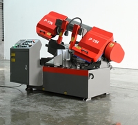 Machine de découpe horizontale automatique CNC de précision pour métaux avec système de refroidissement inclus – Composants essentiels pour scie à ruban à refroidissement par contact