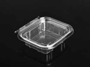 ภาชนะบรรจุอาหารพลาสติกรีไซเคิล Eco Pet <span class=keywords><strong>Clamshell</strong></span> ขนาดที่กําหนดเอง - Product Image 3