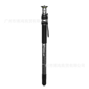 Monopié de fibra de carbono SVM-145 de 3 secciones con nivel de burbuja para fotografía y videografía - Product Image 2