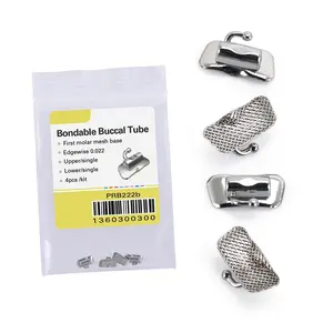 Werks lieferant Dental Bondable 1. Molar Mesh Base Roth 022 Kiefer ortho pä dische Bukkal röhre