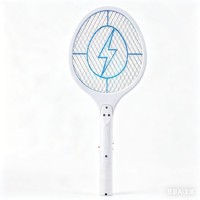 Raquette électrique anti-moustiques haute tension, rechargeable, filet de sécurité à 3 couches, écologique, attrape-insectes domestique
