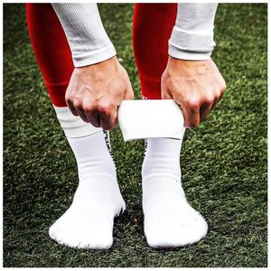 Vente en gros <span class=keywords><strong>de</strong></span> sangles antidérapantes en silicone pour protège-tibias <span class=keywords><strong>de</strong></span> football pour adultes et enfants - Product Image 4