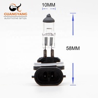 Luz halógena para coche del fabricante 881 H27W/2 12V 27W bombilla halógena automática blanca cálida