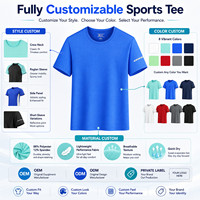 T-shirt personnalisé avec logo, 170g, haute élasticité, 12% Spandex, séchage rapide, tee-shirt de sport performant, manches raglan, entraînement, marque privée, OEM