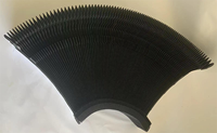 Housse de protection souple en nylon pour machine CNC, soufflet de protection anti-poussière