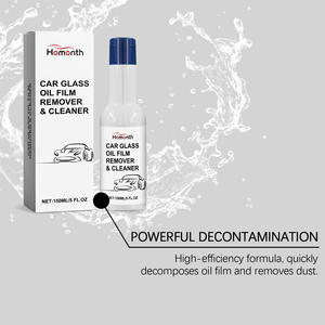 Removedor instantáneo de película de aceite de vidrio para automóvil No se necesita enjuague Kit de limpieza de automóvil ecológico sin rayas - Product Image 3