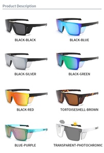 High Quality Outdoor Sports XL Size Z87+ clear Eyewear Side Safety Shield Custom logo Polarized Photochromic Lens <strong>Sunglasses</strong> - Product Image 6
