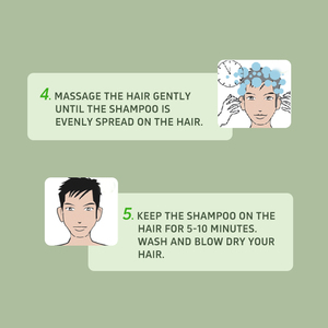 Toptan doğal anında krem saç boyası siyah kahverengi hızlı etkili erkek kadın bitkisel besleyici 2-IN-1 formülü - Product Image 6