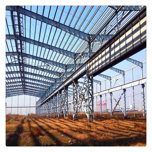 Bâtiment structurel en acier préfabriqué/modulaire de style industriel moderne pour usine/entrepôt/atelier/grange - Product Image 6