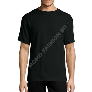 T-shirt Homme Grande Taille Coupe Droite en Coton Lourd 200g Qualité Supérieure Tissu Toile 100% Coton Séchage Rapide Prix de Gros BD - Product Image 6