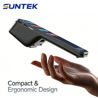Android 15 SUNTEK 4+64GB 4G WiFi GMS POS Portátil con Lector de Tarjetas NFC, Pantalla Táctil Móvil de 6.75 Pulgadas, Batería Integrada de 5200mAh