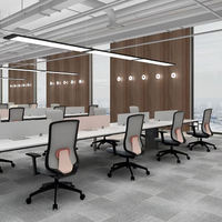 Silla de Oficina Moderna con Elevación, Respaldo de Malla, Giratoria, Altura Ajustable y Soporte Lumbar, Venta Directa de Fábrica