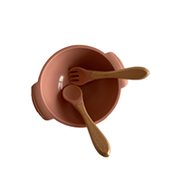 Vaisselle sans BPA pour enfants, assiette d'alimentation pour bébé, ventouse, bol en Silicone
