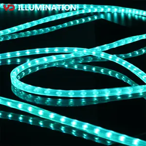 Waterproof Light Emitting Flexible Strips Light PVC LED Lamps 360 Degree