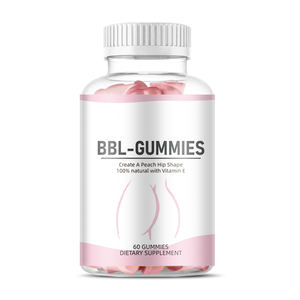 OEM özel etiket bitkisel takviyesi asansör kalça için büyük popo güçlendirici Gummies BBL Gummies - Product Image 1