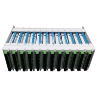 Subrack 3U ODF vide avec capacité de cassette MPO de 12 pièces Construction en acier laminé à froid pour les systèmes de câbles de centres de données