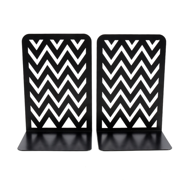 Неровных или искривленных волна W форма металлических частей (по обеим сторонам) для тяжелых Книга заканчивается для полок книги книгодержатель поддерживает на офисный стол