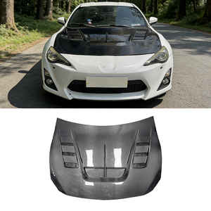 Voor Toyota 86 GT86 BRZ 2013-2022 SW3 Style Carbon Fiber voorbumper motorkap motorkap carrosseriekit auto-onderdelen accessoires - Product Image 1