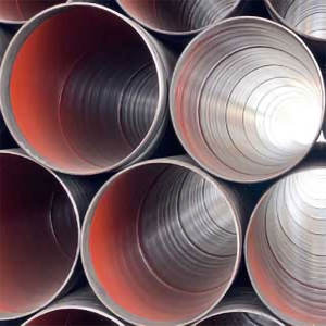 Tubo d'acciaio saldato tubo d'acciaio a spirale rivestito in cemento - Product Image 2