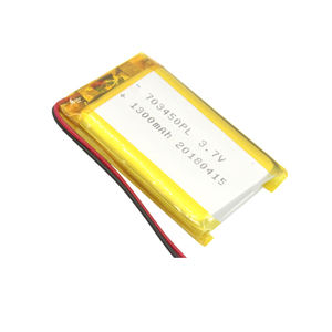703450 1300mAh リチウムポリマー電池 リポトレード リチウム電池セル 3.7V 3.7V 1350mAh リチウムイオン充電池 - Product Image 2