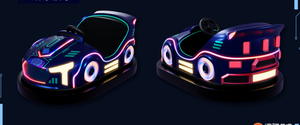 Golden Eagle Bumper/Dodgem Autoscooter en fibre de verre électrique, modèle intérieur/extérieur PPC020, capacité 100-500 kg, max. 4 passagers - Product Image 2