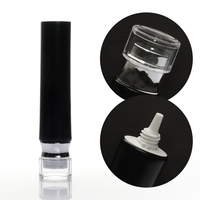 Tube en plastique PE personnalisé avec logo, 50 ml, 60 ml, 80 ml, pour gloss à lèvres, crème pour les yeux, tube à presser, emballage cosmétique avec bouchon à vis à deux couches