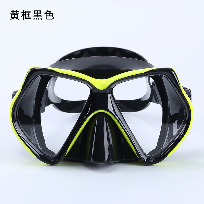 Cadre jaune, noir (personnalisable)