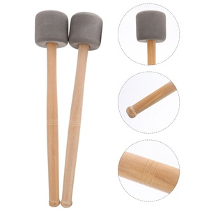 <span class=keywords><strong>Baquetas</strong></span> de Madera con Cabeza de Espuma Duradera para Bombo de Marcha, Precio al por Mayor, un Par - Product Image 2