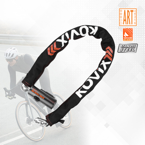 Serrure à chaîne pour vélo, sécurité renforcée, <span class=keywords><strong>antivol</strong></span>, avec clés - Product Image 2