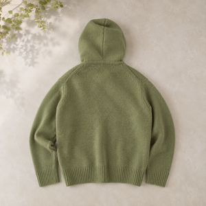 Suéter de Cachemira 2026, Sudadera con Cierre para Mujer, Diseño de Doble Bolsillo, Abrigo de Punto de Color Sólido de Alta Calidad - Product Image 3