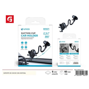 Supporto per auto a ventosa-accessori elettronici
