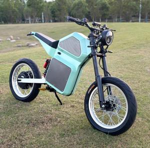 Venta Directa de Fábrica, Bicicleta Eléctrica de Largo Alcance con Llantas Gruesas de 17 Pulgadas, Batería de 75AH, 12600W, Bicicleta Todoterreno - Product Image 4