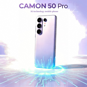 Funda de lujo para teléfono Camon 50 Pro 24+512gb con desbloqueo por huella dactilar, vidrio templado, dropshipping. - Product Image 3