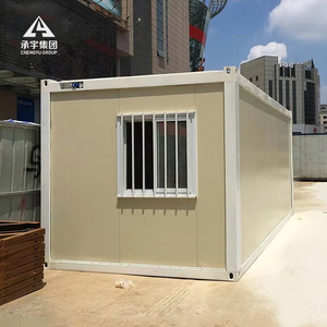 Cgch ภาชนะบรรจุสำเร็จรูปสำหรับตกแต่งอย่างดี20Ft บ้านแพ็ค40แบนวัสดุเหล็กสำหรับขายบ้านนอนโรงแรมภาชนะเฟรมโรงแรม - Product Image 5