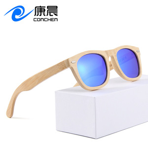 Gafas de Sol de Bambú Unisex con Protección UV400, Lentes Polarizadas TAC, Protección Solar, Moda, Viajes, Conducción, Hechas en Wenzhou - Product Image 5