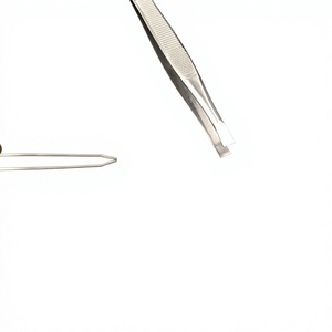 Pince à épiler à pointe pointue en acier inoxydable, 2 pièces, durable, écologique, style moderne - Product Image 6
