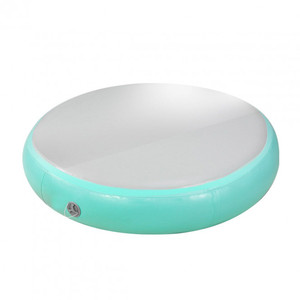 Esteras de caída de pista de aire redondas personalizadas, bloque de aire inflable para gimnasia, <span class=keywords><strong>1m</strong></span> - Product Image 2