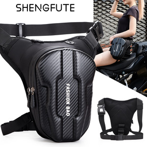 <span class=keywords><strong>Borsa</strong></span> <span class=keywords><strong>da</strong></span> <span class=keywords><strong>Gamba</strong></span> Tattica Impermeabile in PU Riflettente con Cerniera per <span class=keywords><strong>Uomo</strong></span>, Ideale per Moto e Sport all'Aperto - Product Image 4