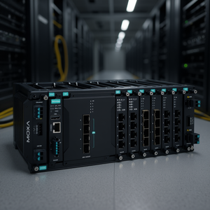 Commutateur géré Moxa MDS G4028 4XGS-T 24 ports Gigabit IEEE 802.3 pour réseaux d'entreprise - Product Image 3