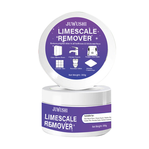 Pasta magica anticalcare che dissolve istantaneamente le macchie di calcare dai vetri dei box doccia, dai rubinetti cromati, anticalcare 300g - Product Image 1