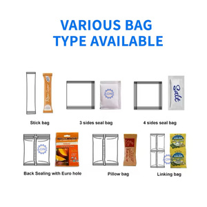 High Quality Granule Packaging Machine 4.3-inch Touch Screen Rice Packing Machine Quantitative Bean Packaging Machine - Product Image 5