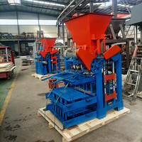 Machine de fabrication de briques de ciment fixes bon marché et de bonne qualité Ligne de production Machine de moulage de blocs de béton semi-automatique