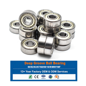 ตลับลูกปืน624ZZ ตลับลูกปืนเม็ดกลมเรเดียล6000ZZ 6001ZZ 6200ZZ 6202ZZ 608ZZ 607ZZ - Product Image 1