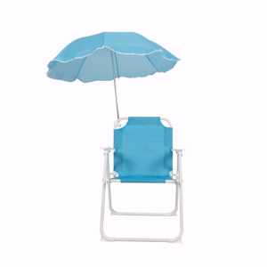 Chaise de plage pliable pour enfants avec dossier en toile de PVC, parasol, <span class=keywords><strong>parapluie</strong></span> pour bébé, chaise de plage - Product Image 3