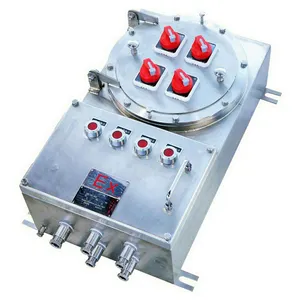 Caja de control de caja eléctrica a prueba de explosiones IP66 304/316/201 Caja de medidor de acero inoxidable a prueba de intemperie