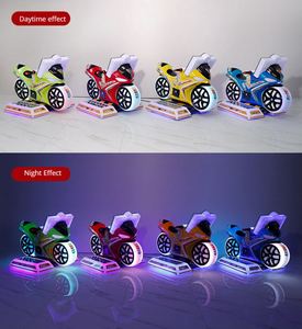 Manufactory Wholesale Coin-Operated <b>Swing</b> Car Arcade Game Machine Motorcycle Kiddie Ride Car - Product Image 6