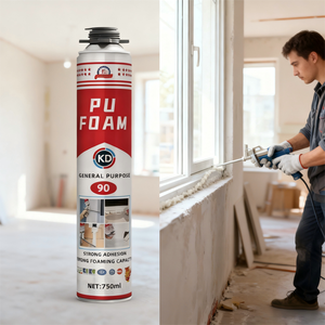 <span class=keywords><strong>Mousse</strong></span> de <span class=keywords><strong>polyuréthane</strong></span> écologique personnalisable avec logo, prix de gros, pour l'installation professionnelle de cadres de fenêtres et de portes - Product Image 2
